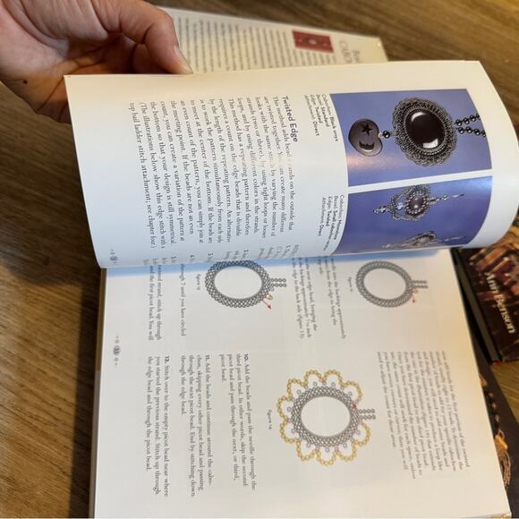 Vintage Beading Jewelry Making Books Set of 3 - Picture 8 of 8